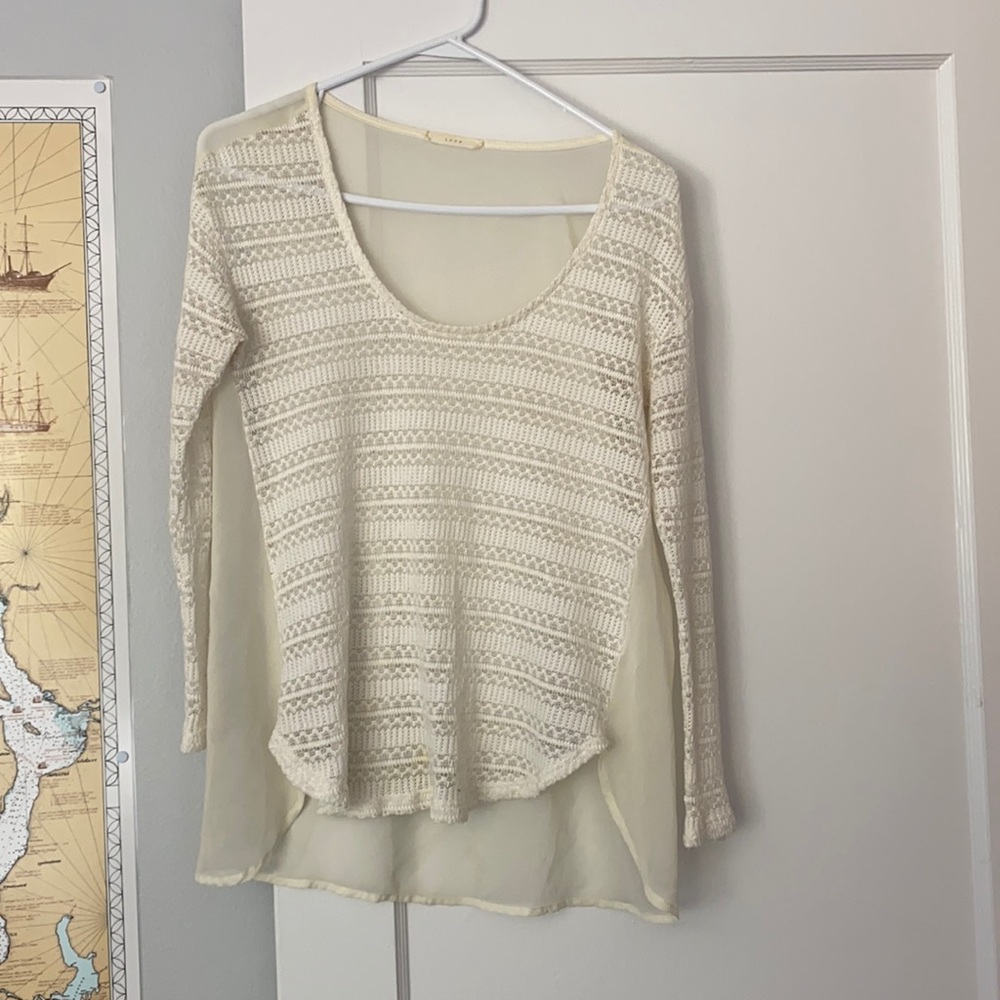 Long Sleeve Knitted Shirt